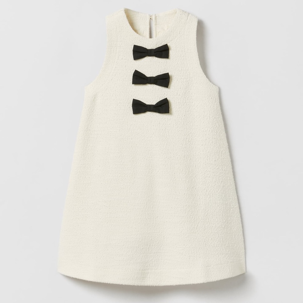 Textured Bow Dress